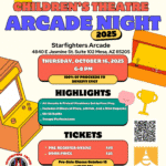Family Night at Starfighters Arcade