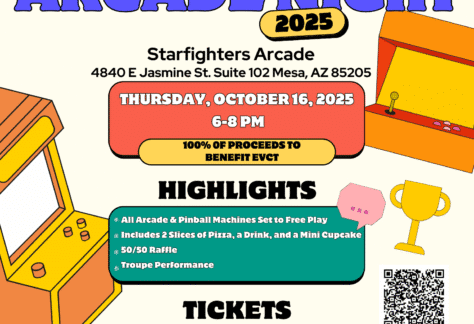 Family Night at Starfighters Arcade