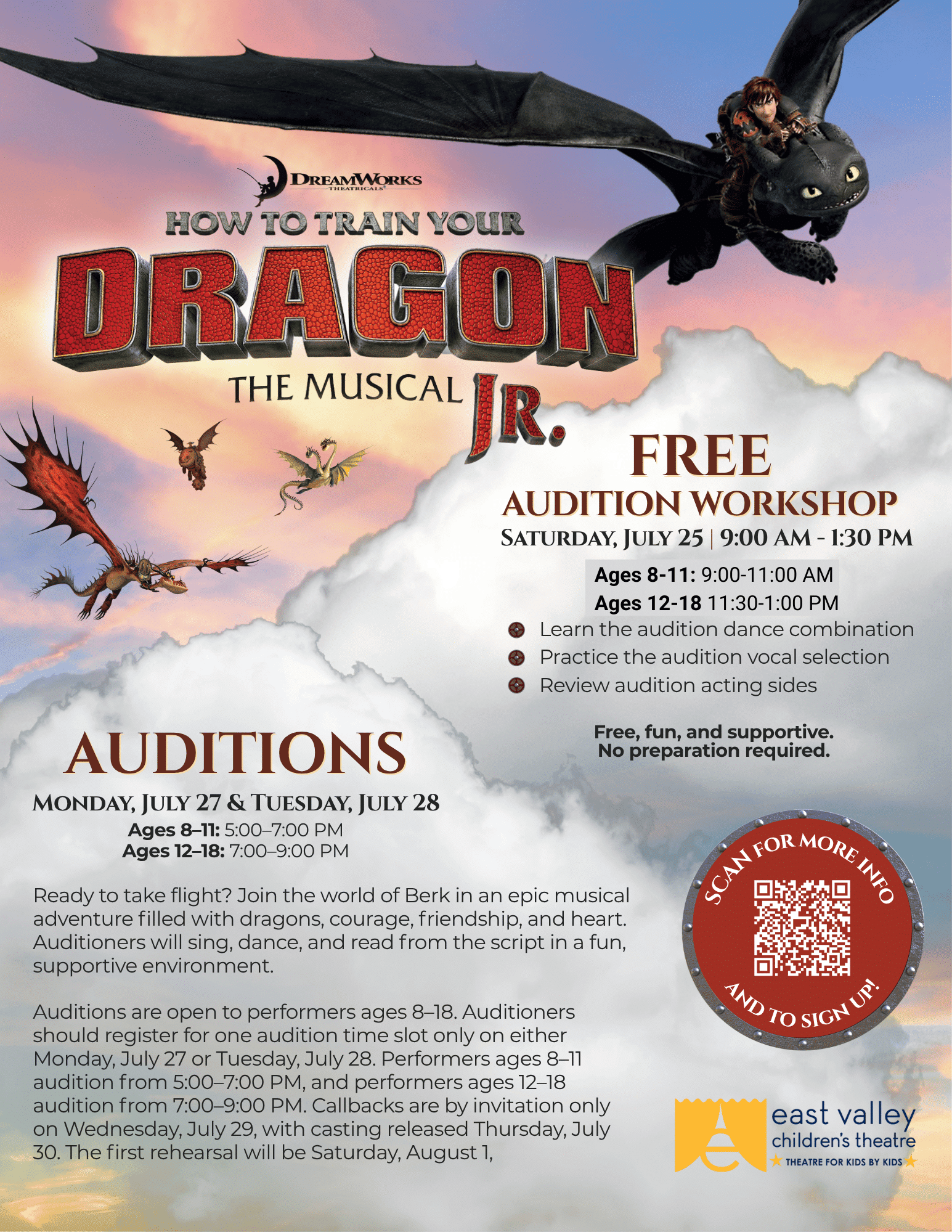Dragon Jr Auditions