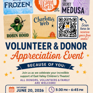 Volunteer & Donor Appreciaton Event 2026