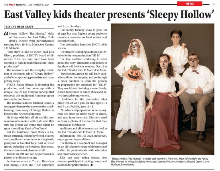 The Mesa Tribune Sleepy Hollow