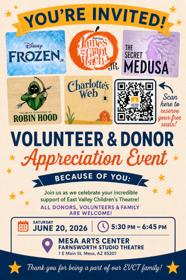 Volunteer & Donor Appreciaton Event 2026